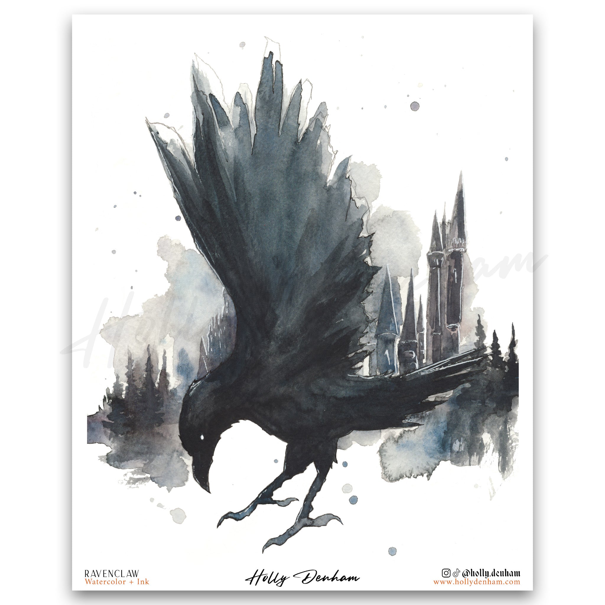 "Ravenclaw" Print