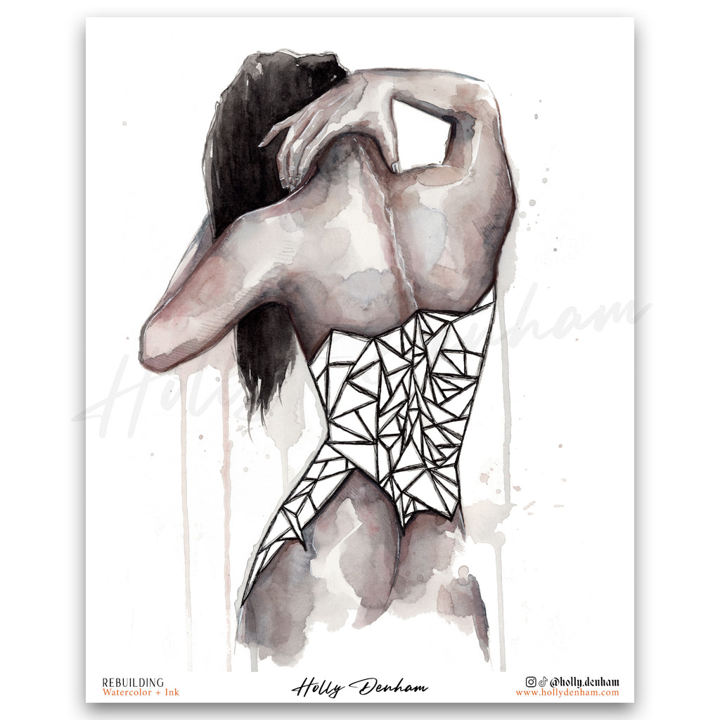 "Rebuilding" Print
