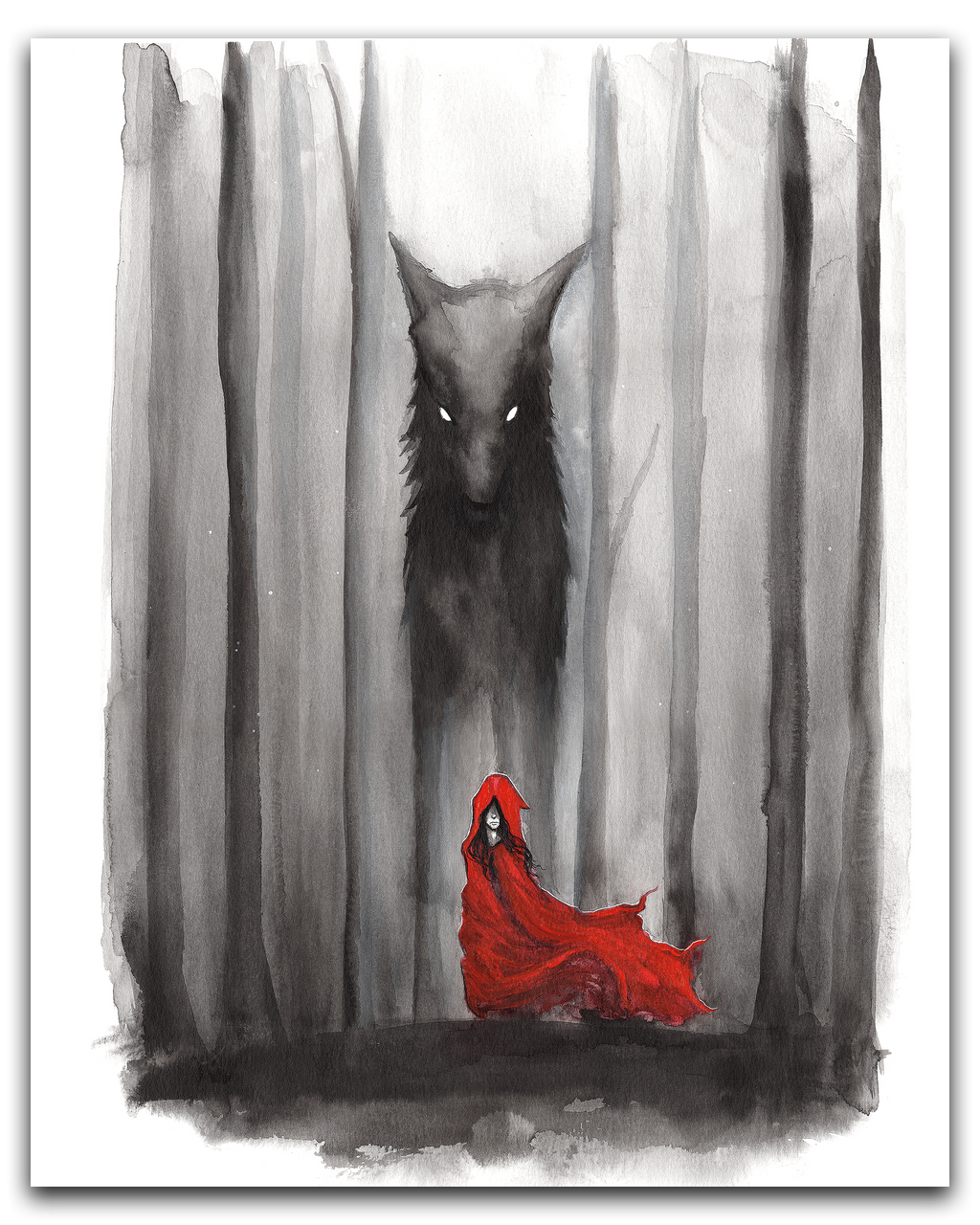 Red Riding Hood Print