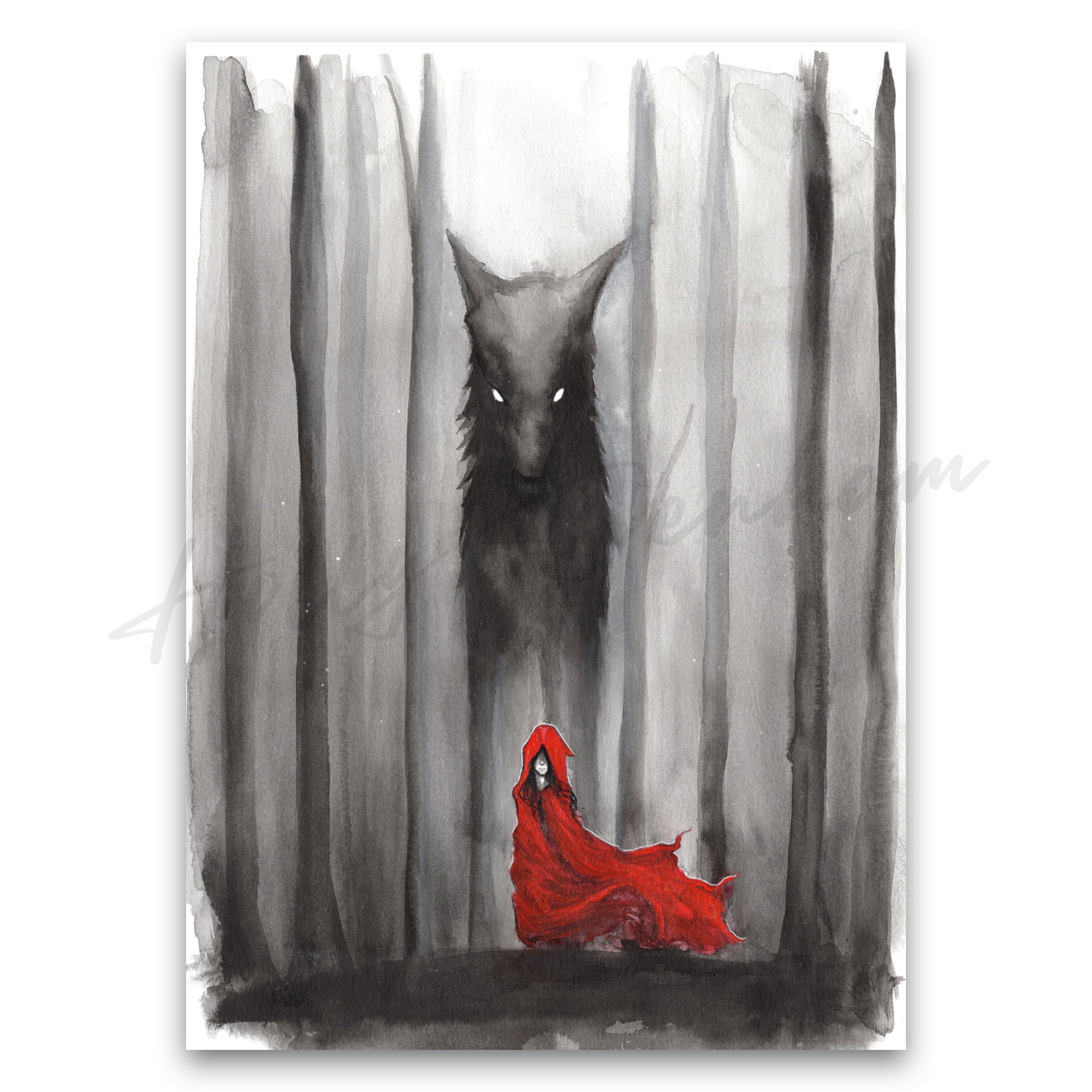 "Red Riding Hood" Print
