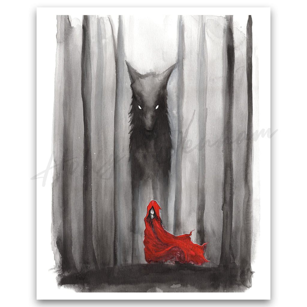 "Red Riding Hood" Print