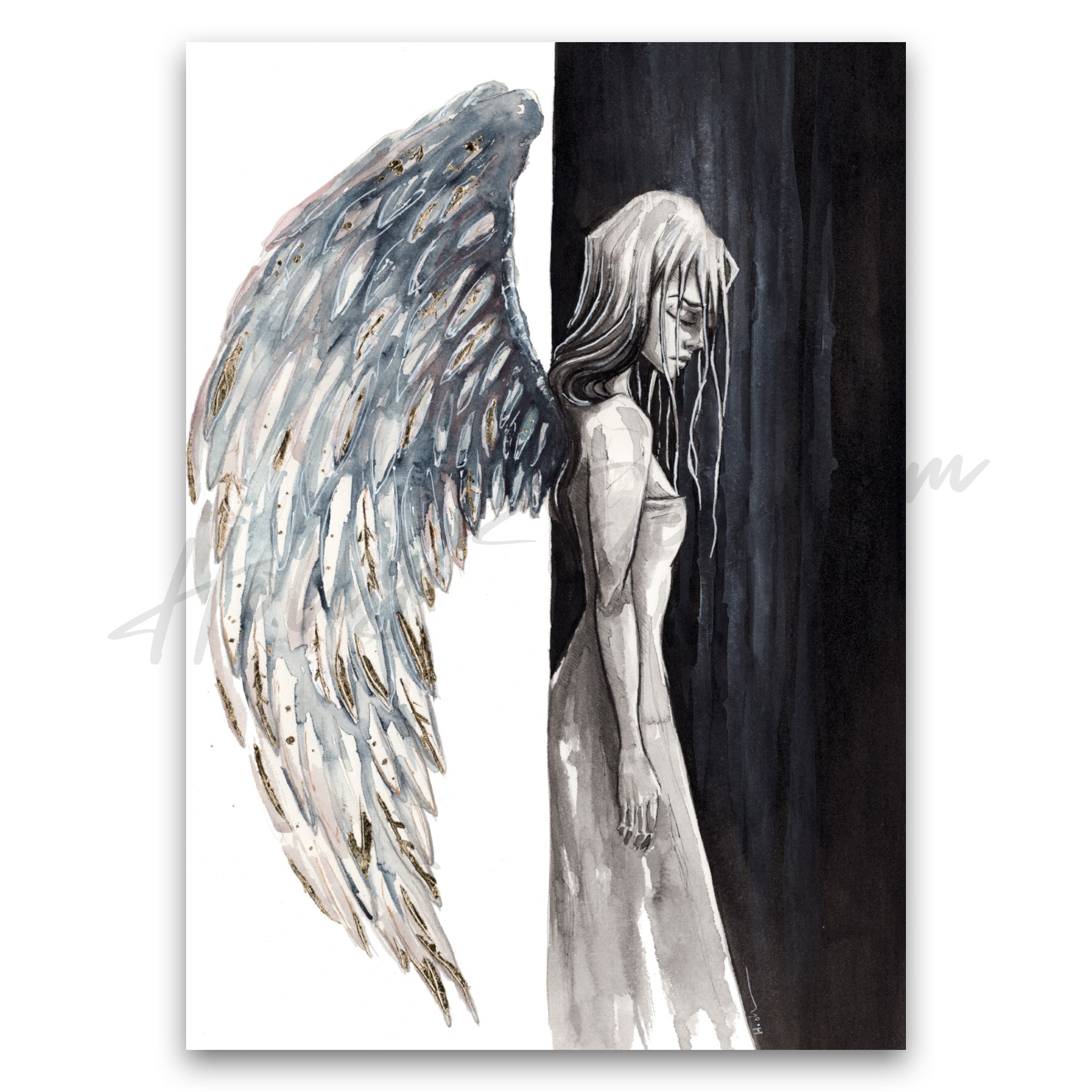"She Forgot She Had Wings" Print