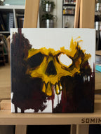 Skull Oil Canvas