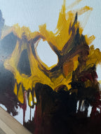 Skull Oil Canvas