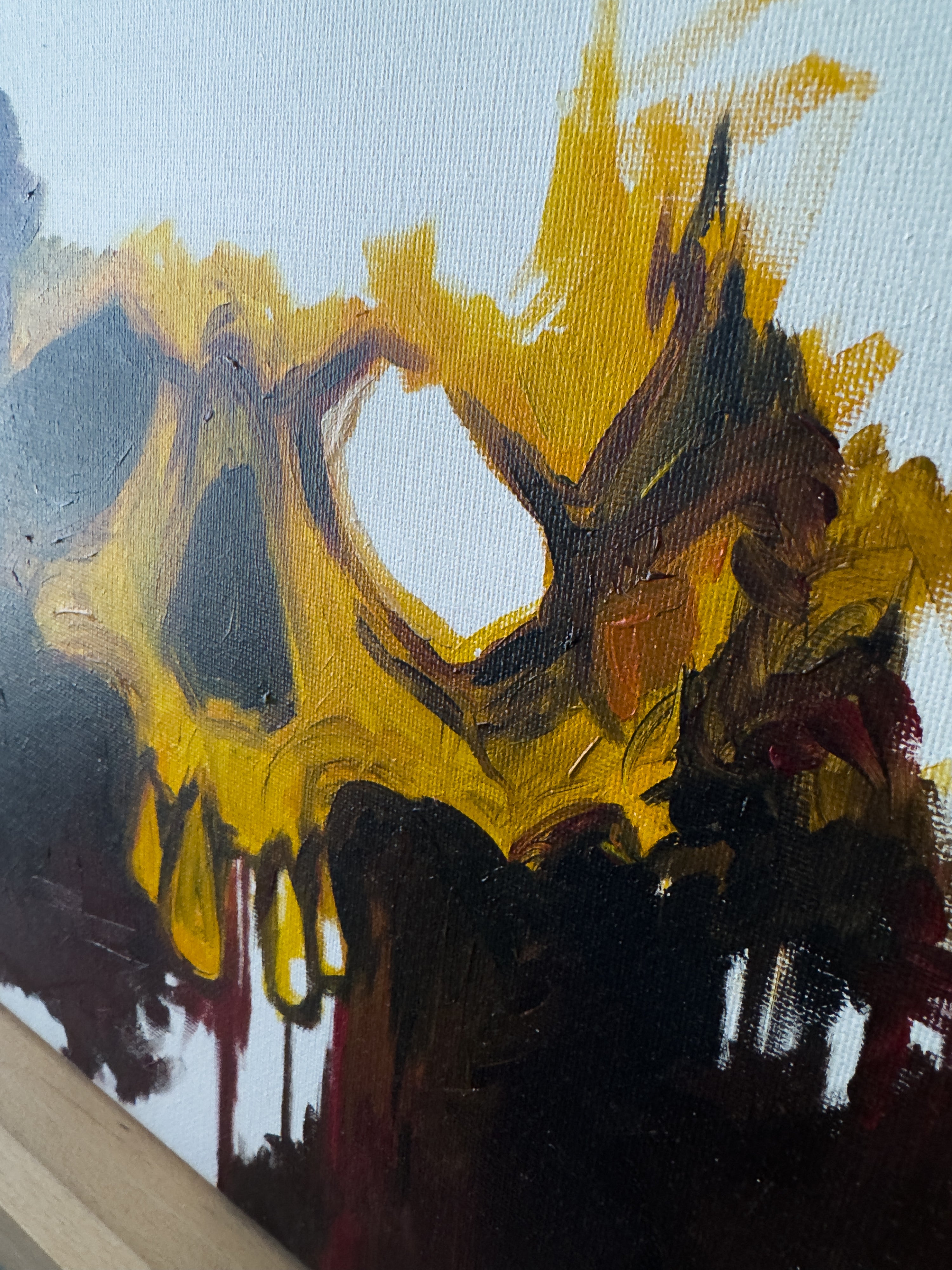 Skull Oil Canvas