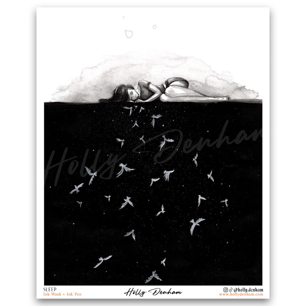 "Sleep" Print