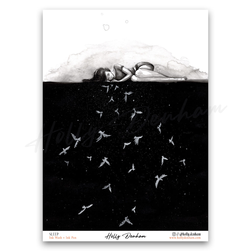 "Sleep" Print