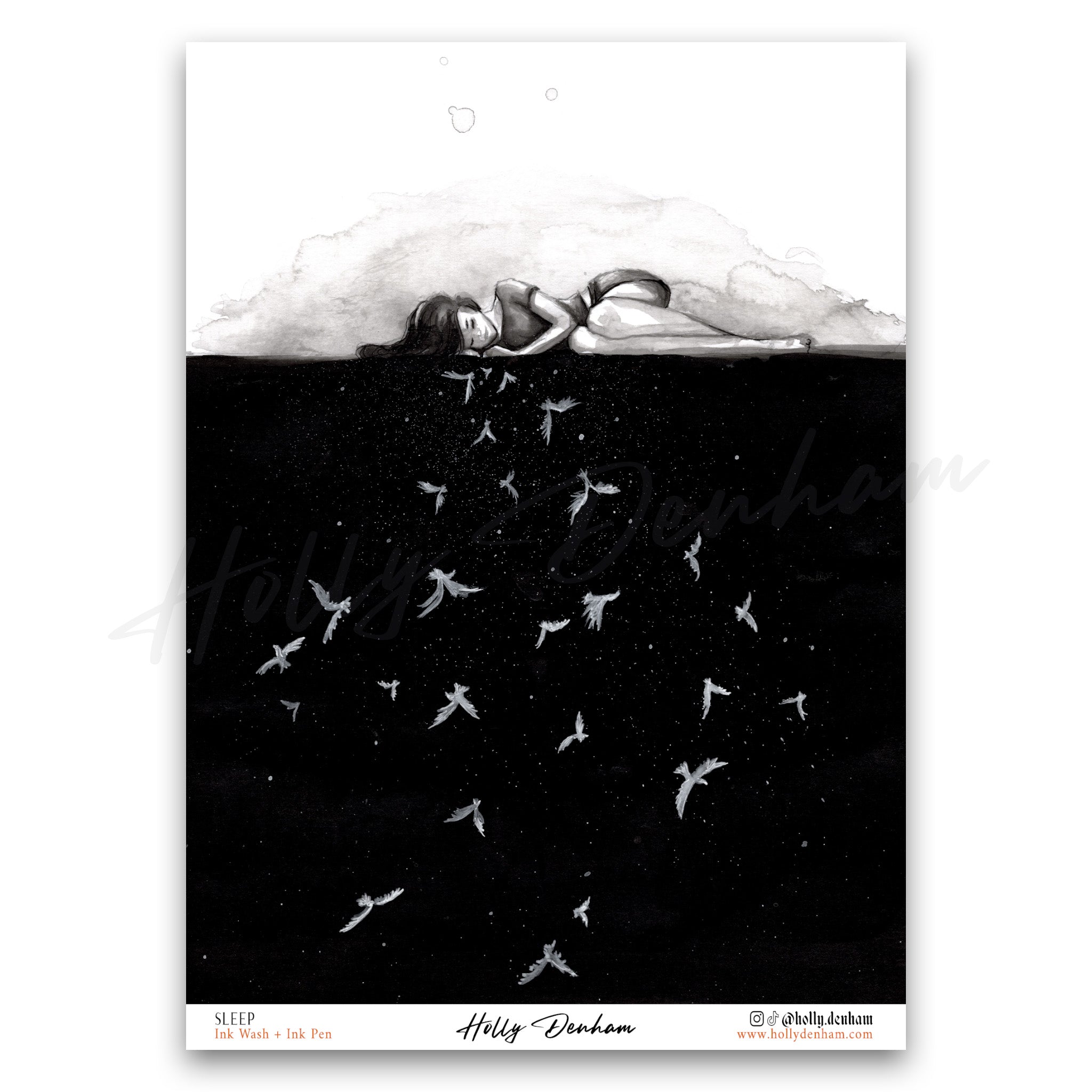 "Sleep" Print