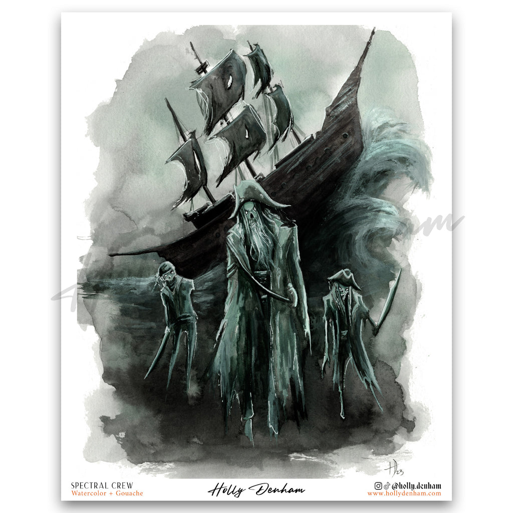 "Spectral Crew" Print