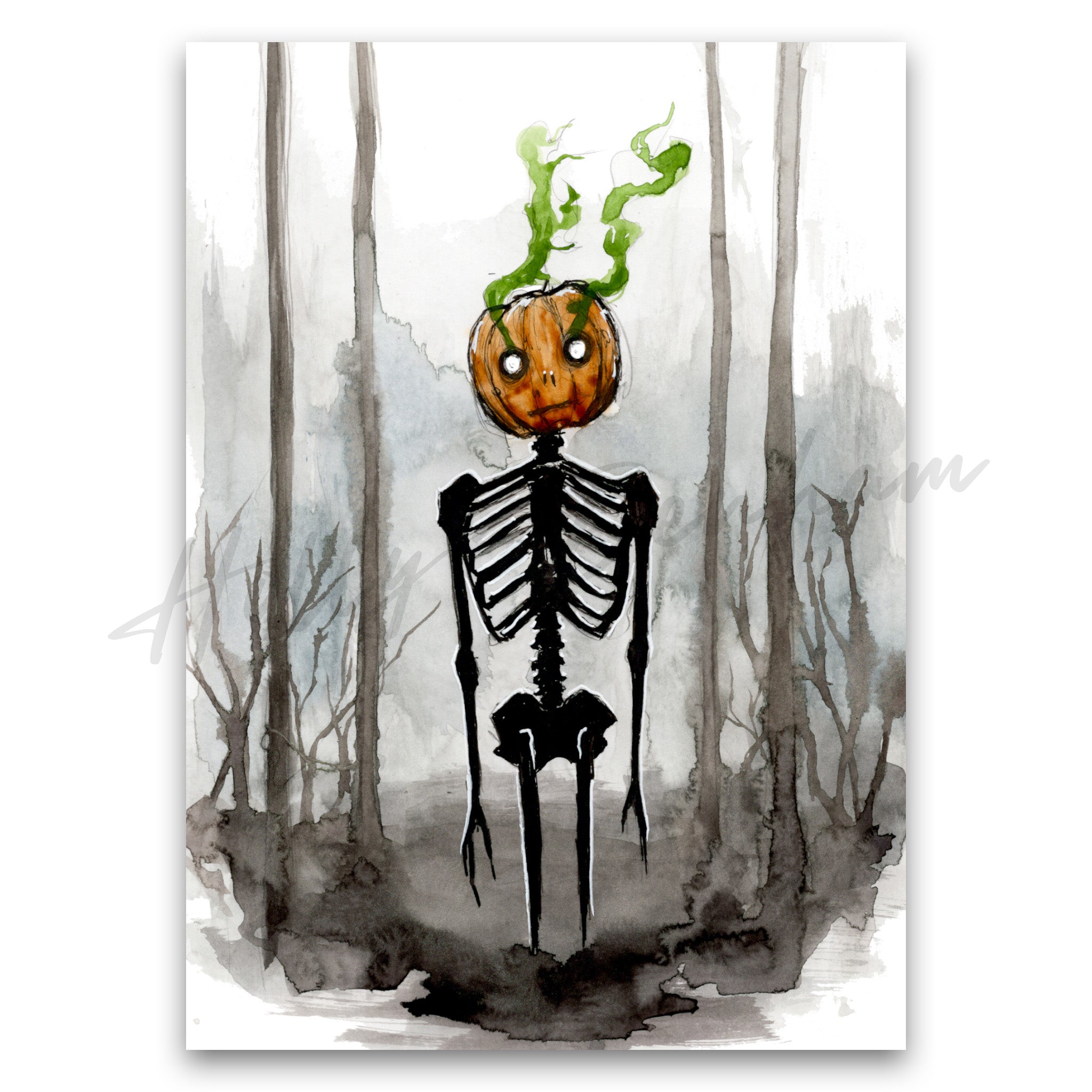 "Spooky Skellie" Print
