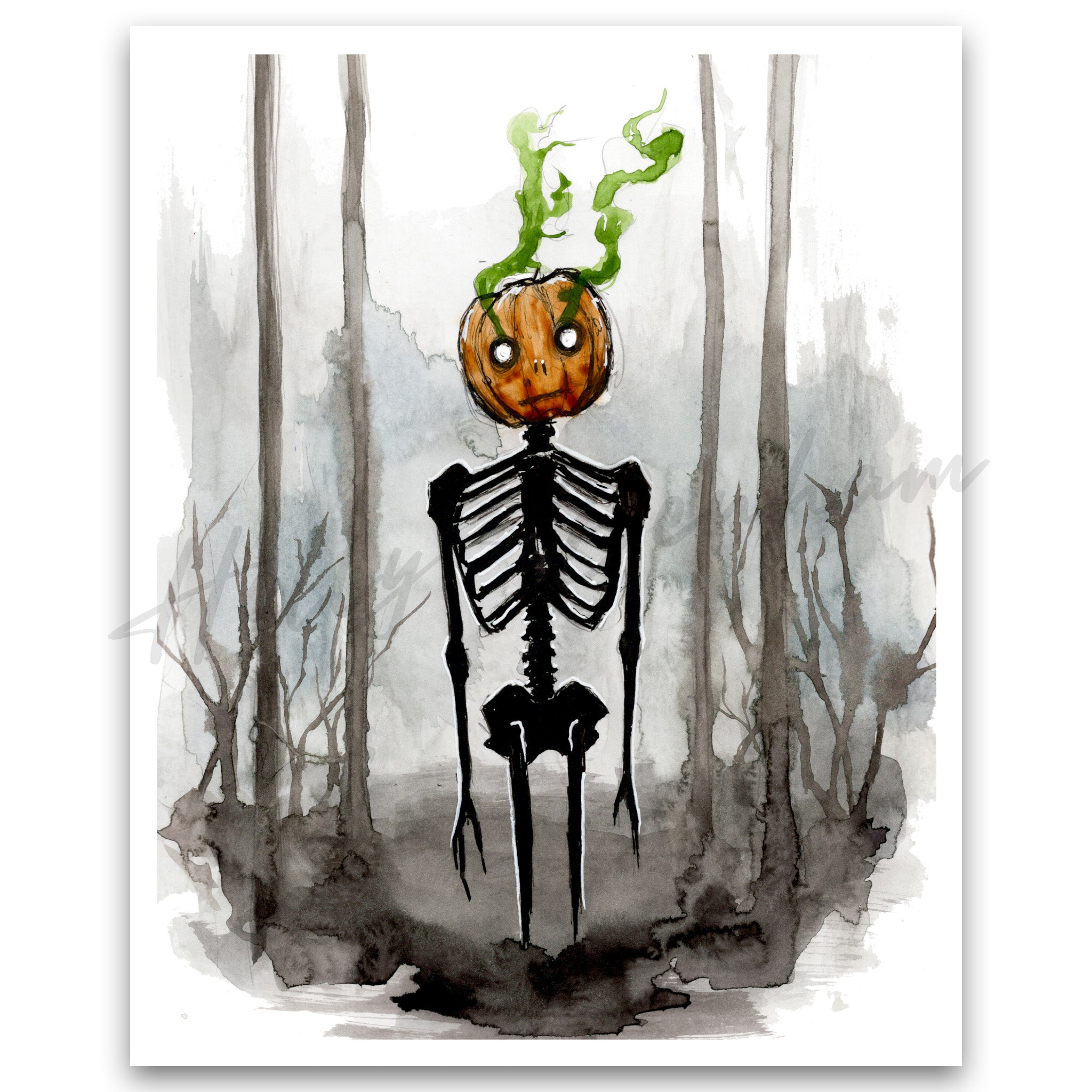 "Spooky Skellie" Print