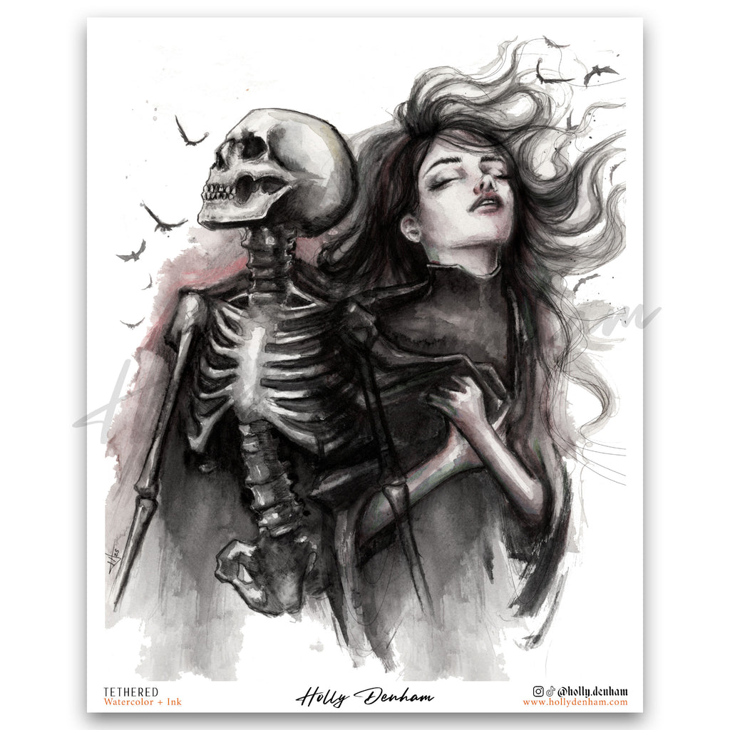 "Tethered" Print