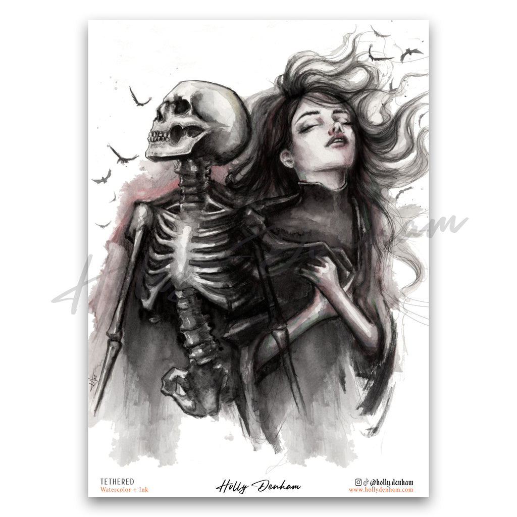 "Tethered" Print