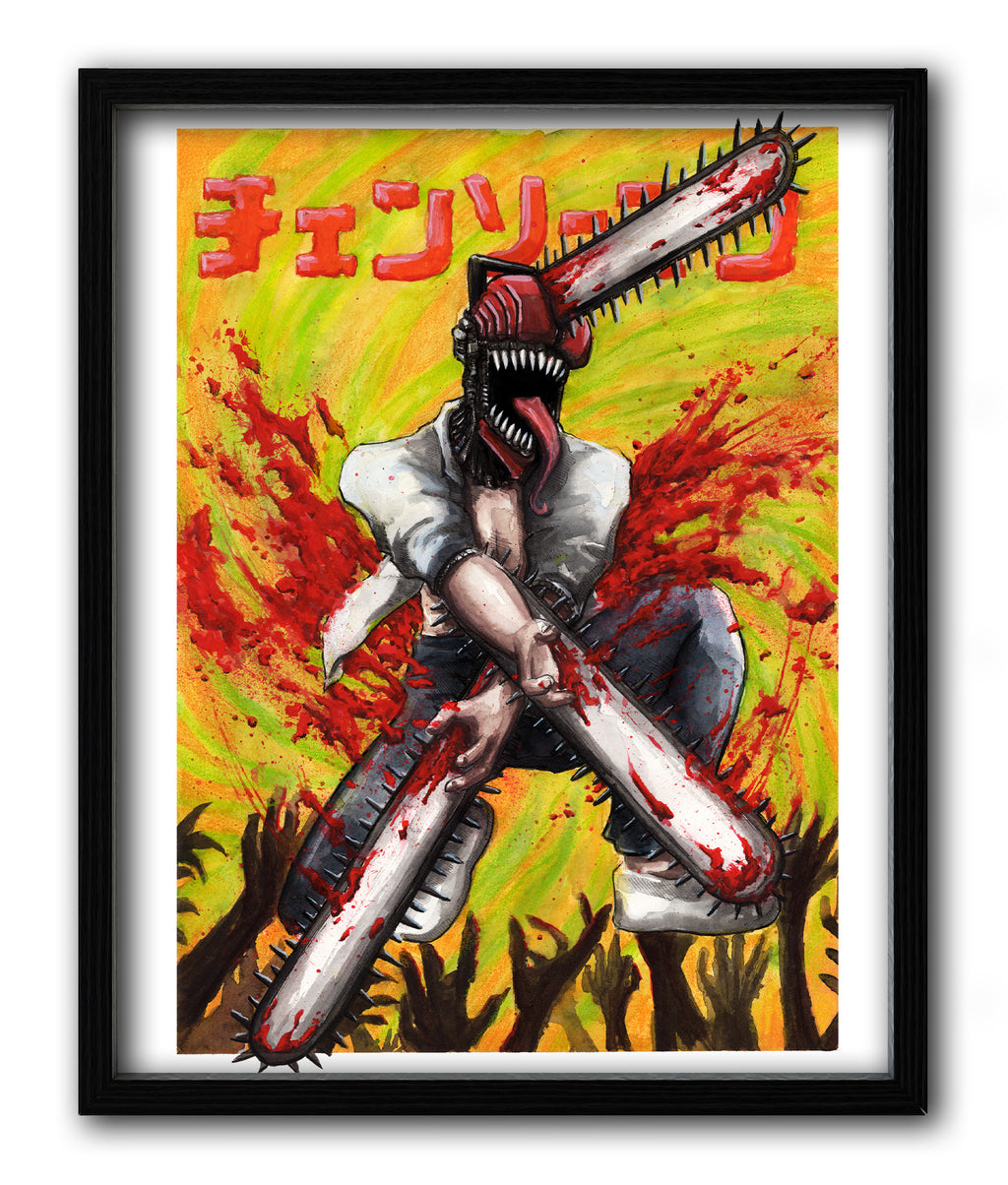 The Chainsaw Print