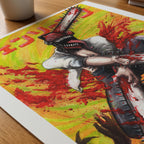 The Chainsaw Print