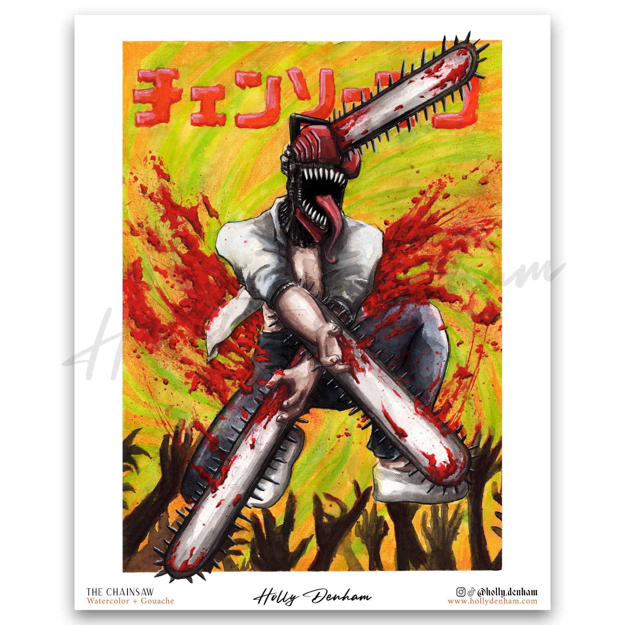 "The Chainsaw" Print