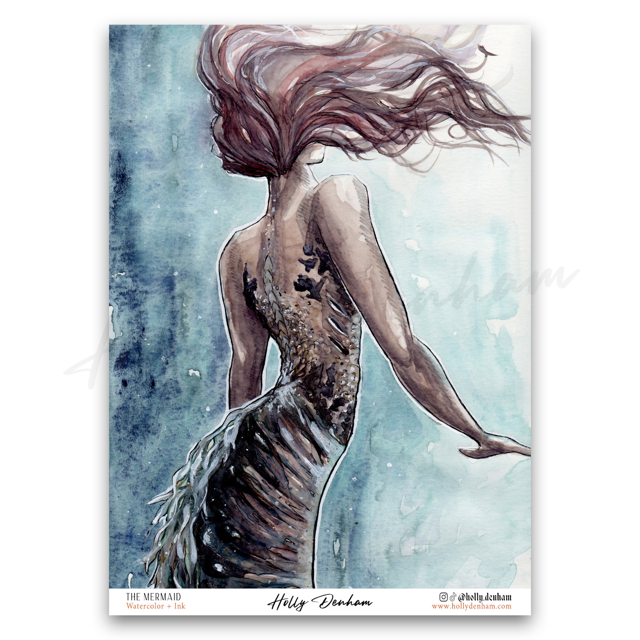 "The Mermaid" Print