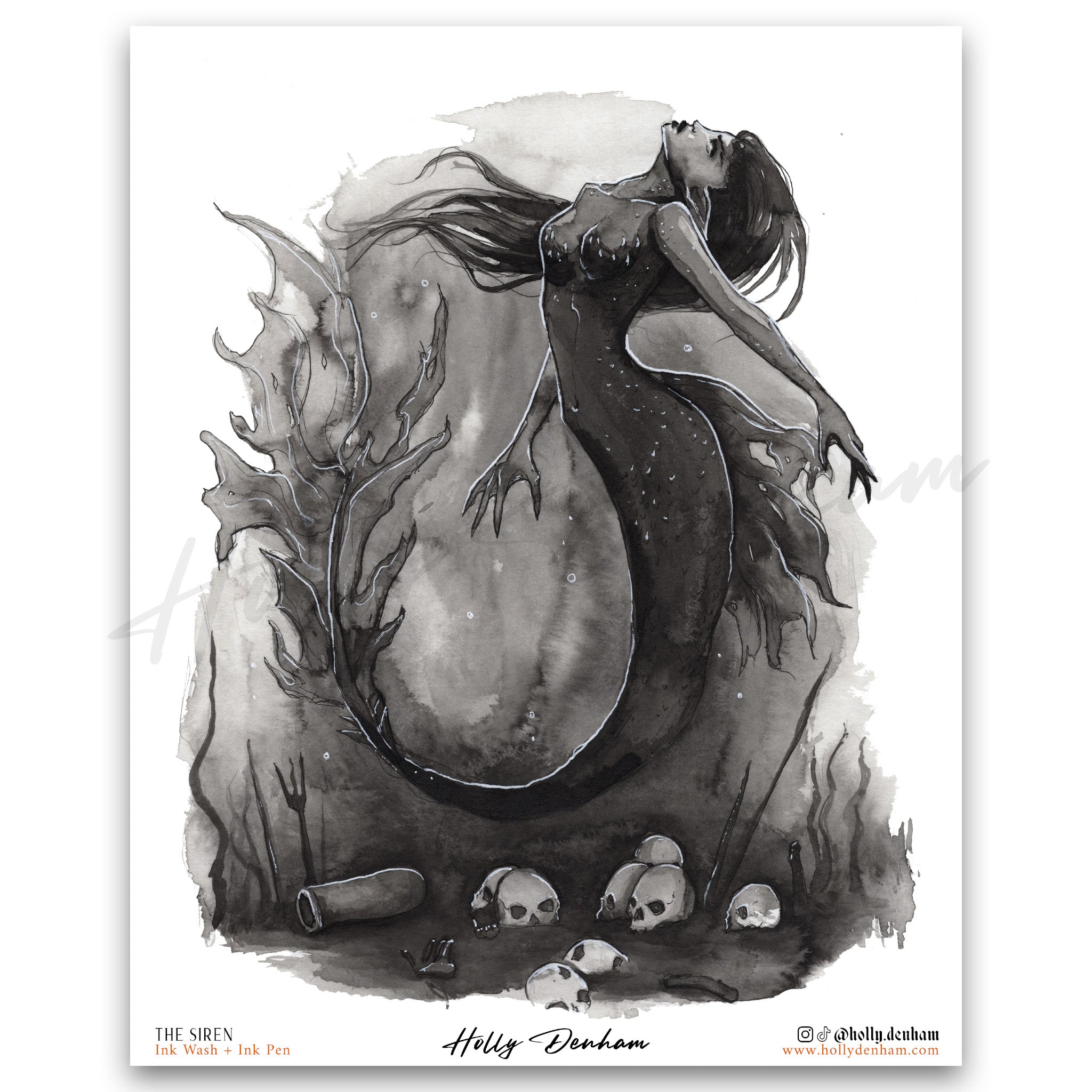 "The Siren" Print