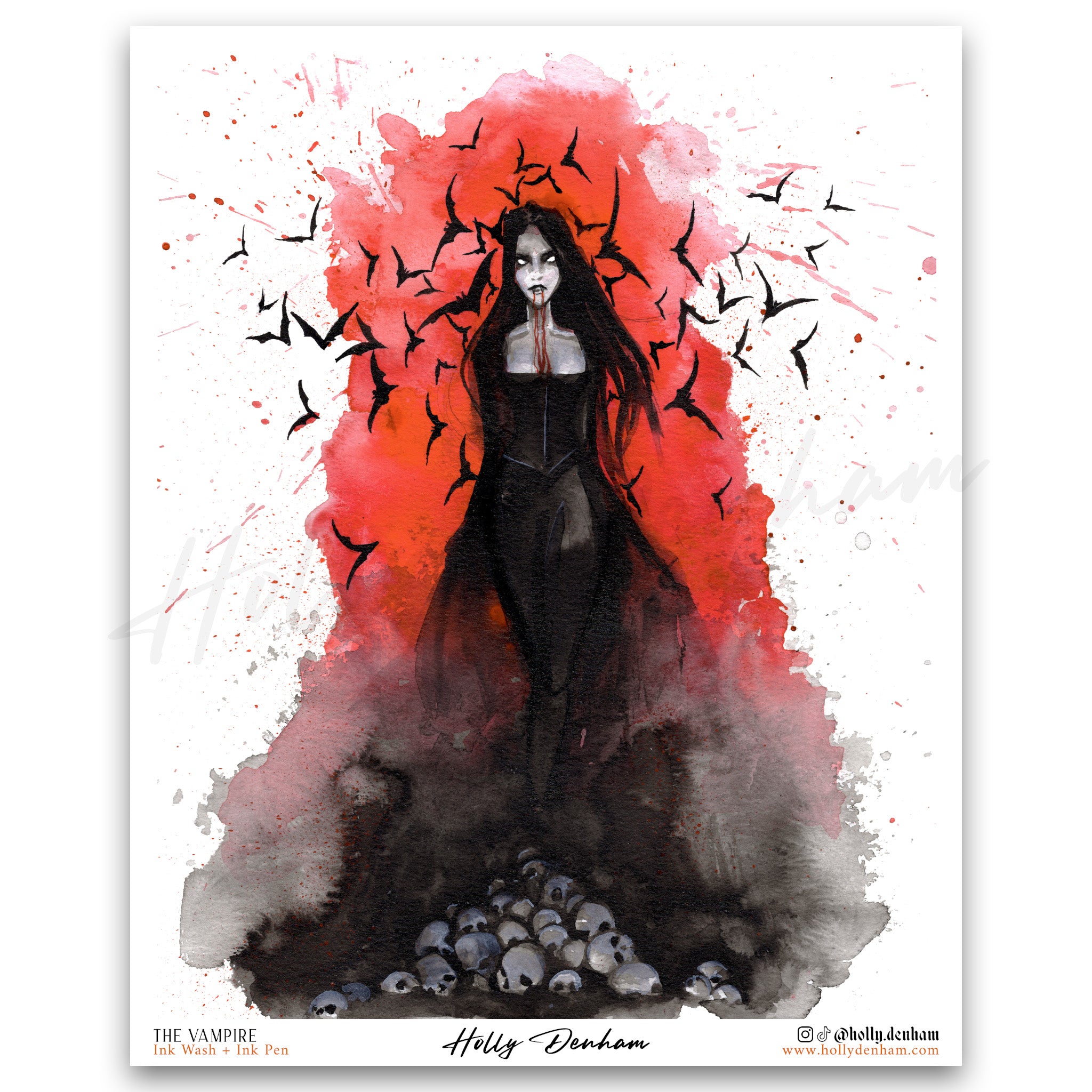 "The Vampire" Print