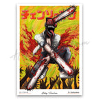 "The Chainsaw" Print