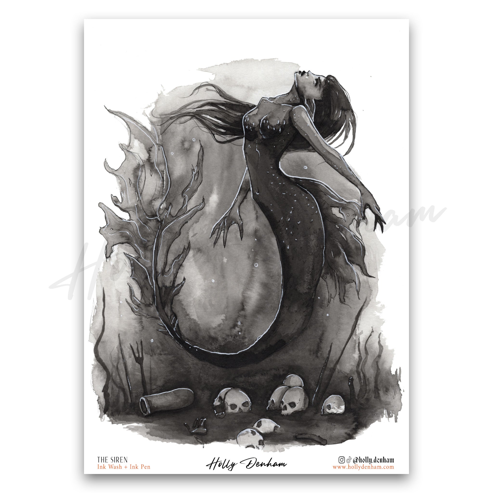 "The Siren" Print