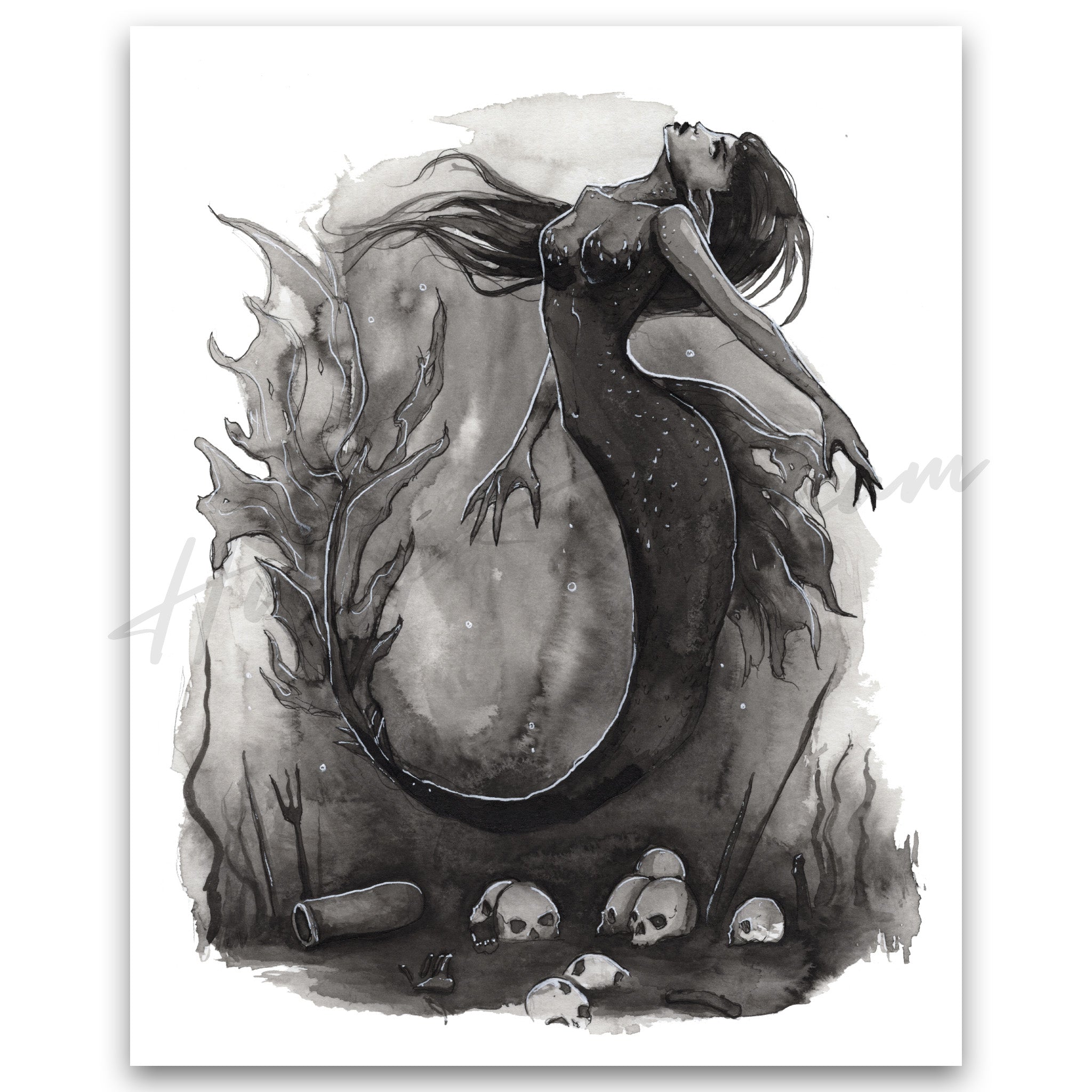 "The Siren" Print