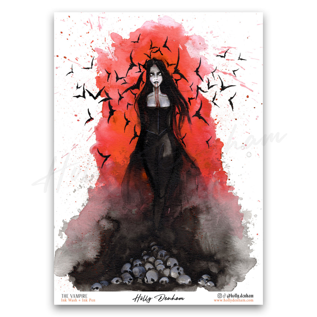 "The Vampire" Print