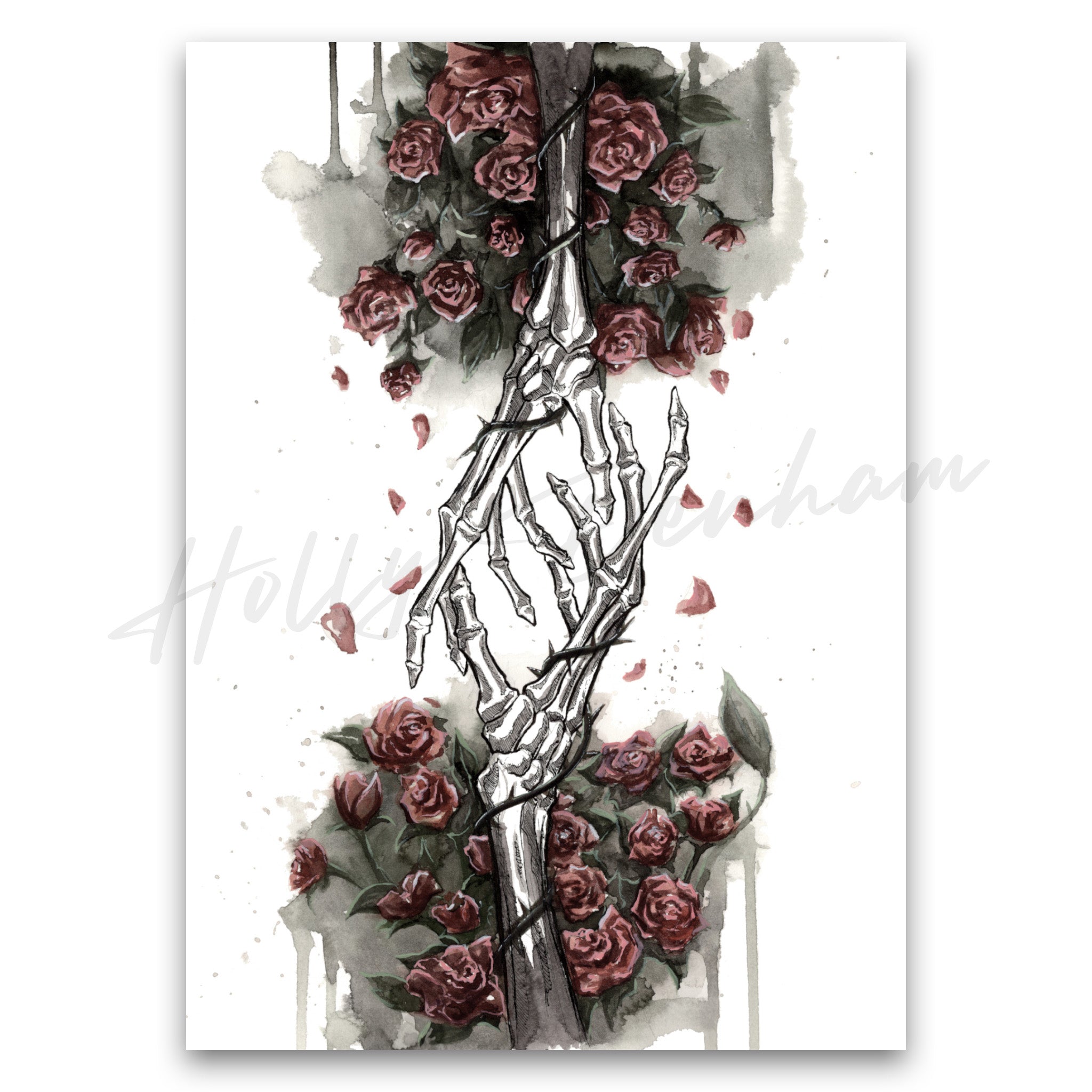"Thorns and Roses" Print