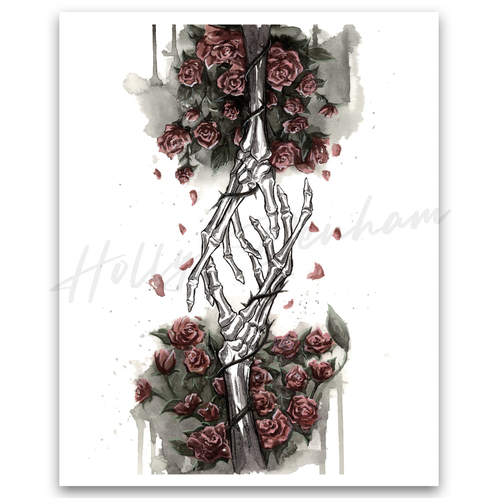 "Thorns and Roses" Print