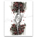 "Thorns and Roses" Print