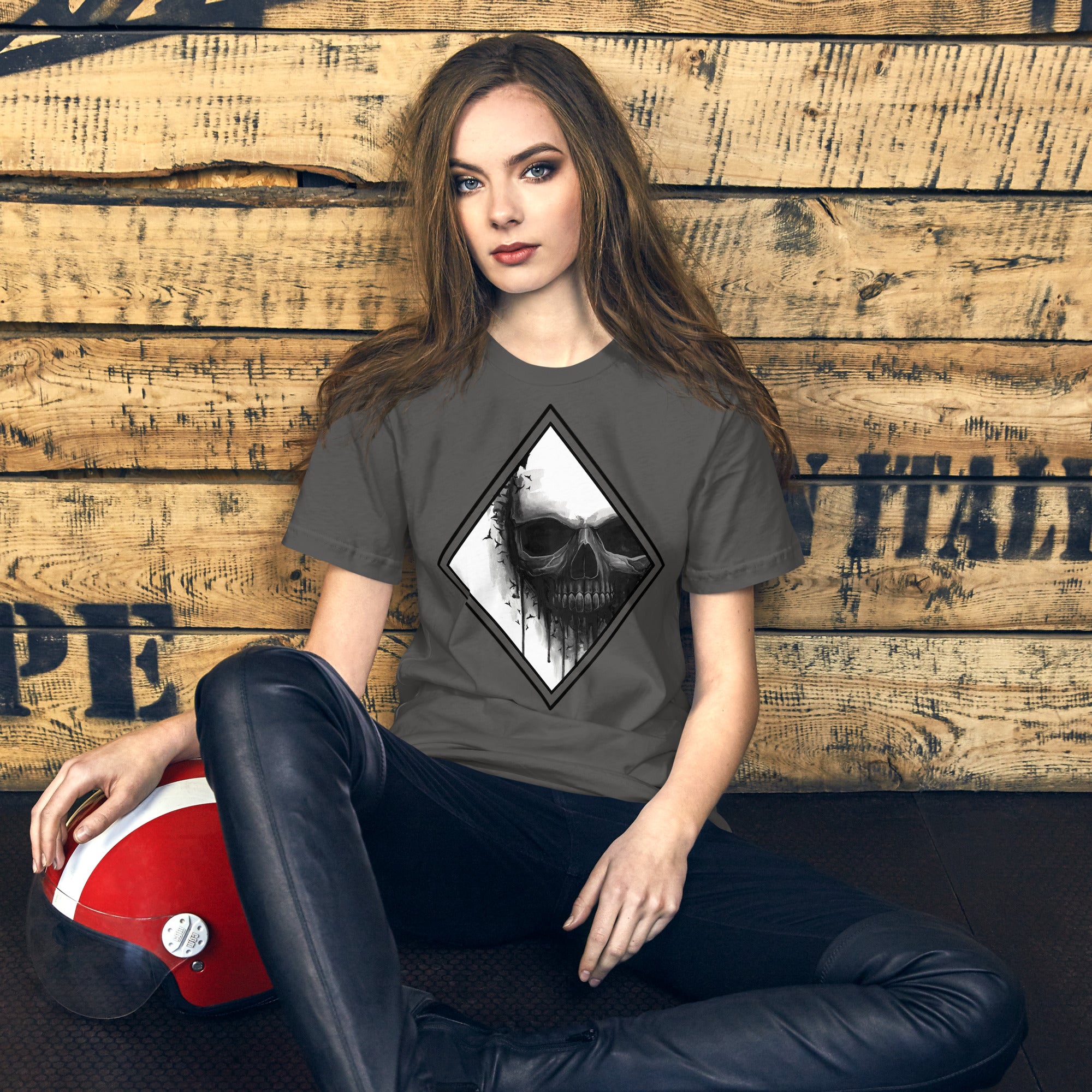 Skull + Bats Unisex T-Shirt
