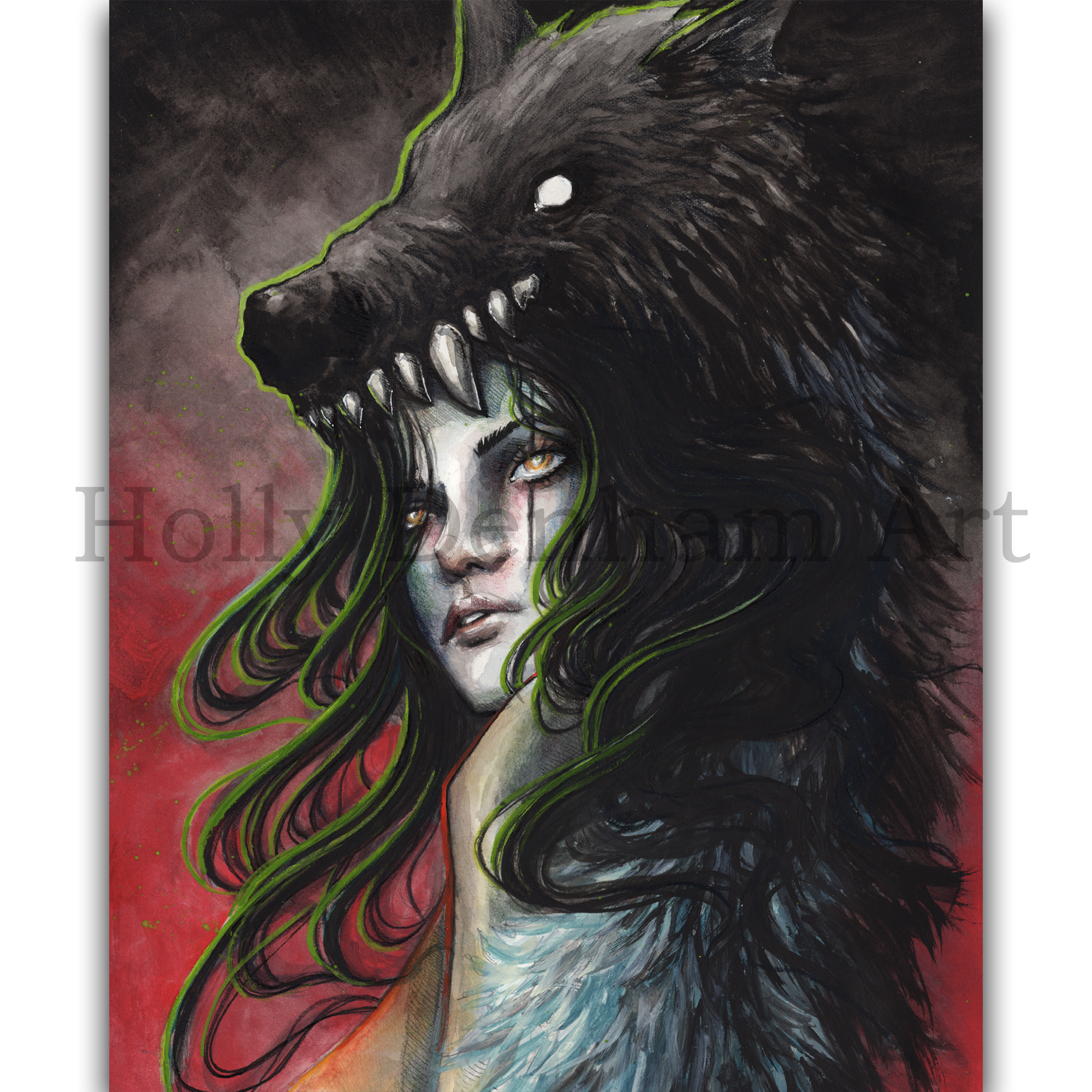 Becoming the Wolf Print