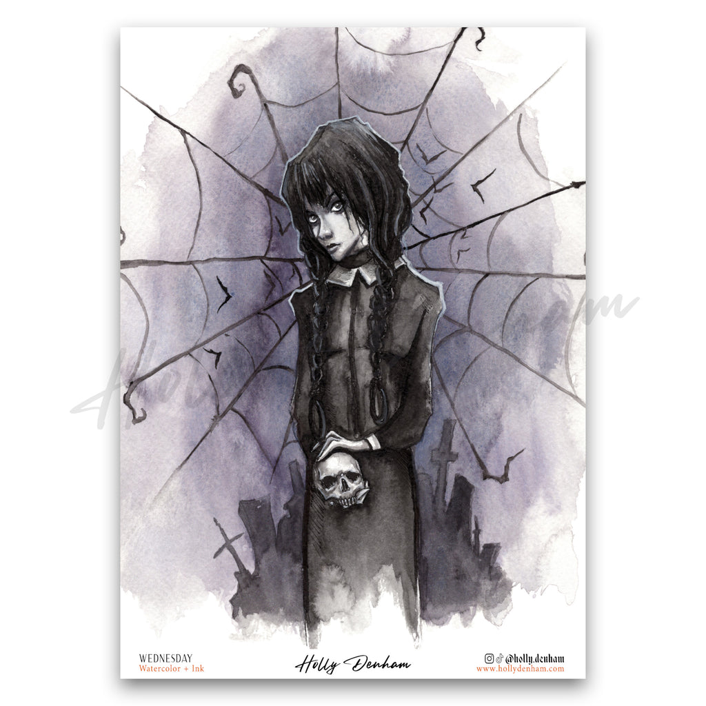 "Wednesday" Print