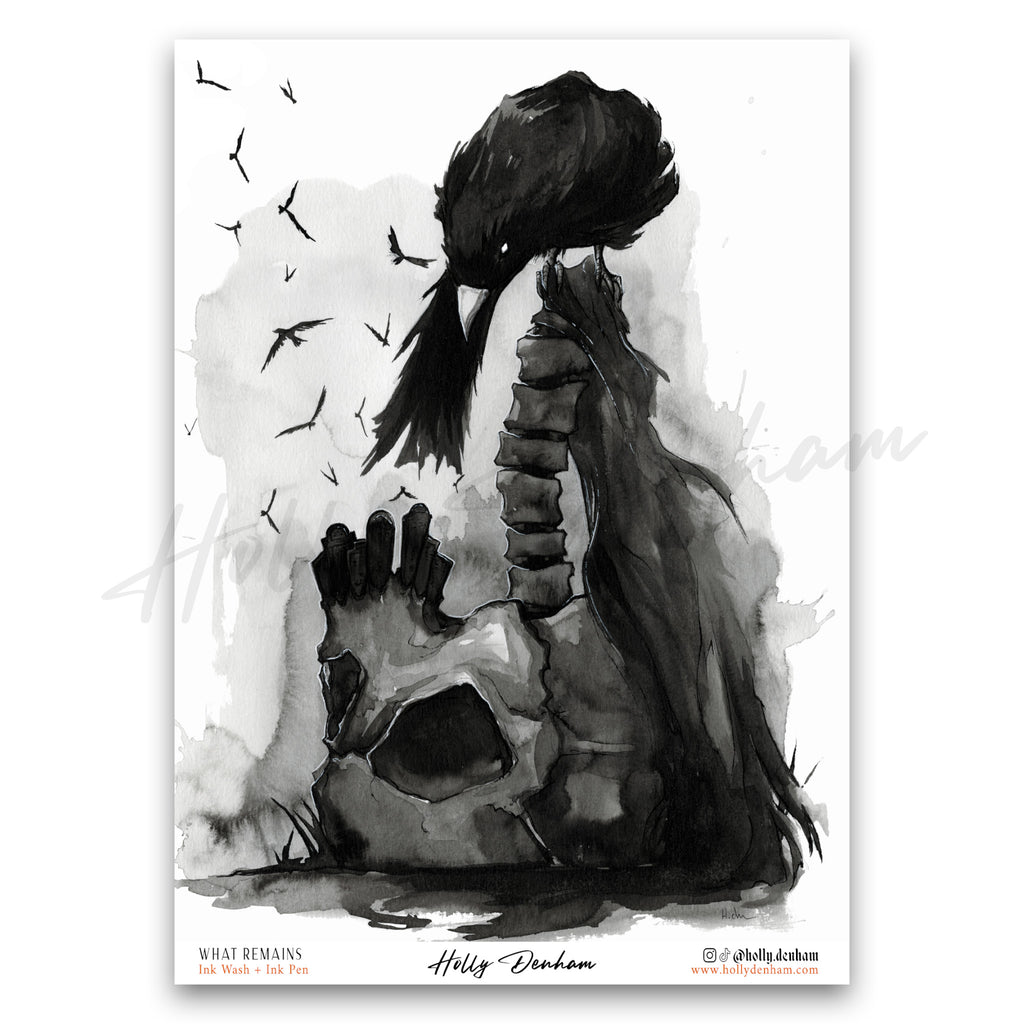 "What Remains" Print