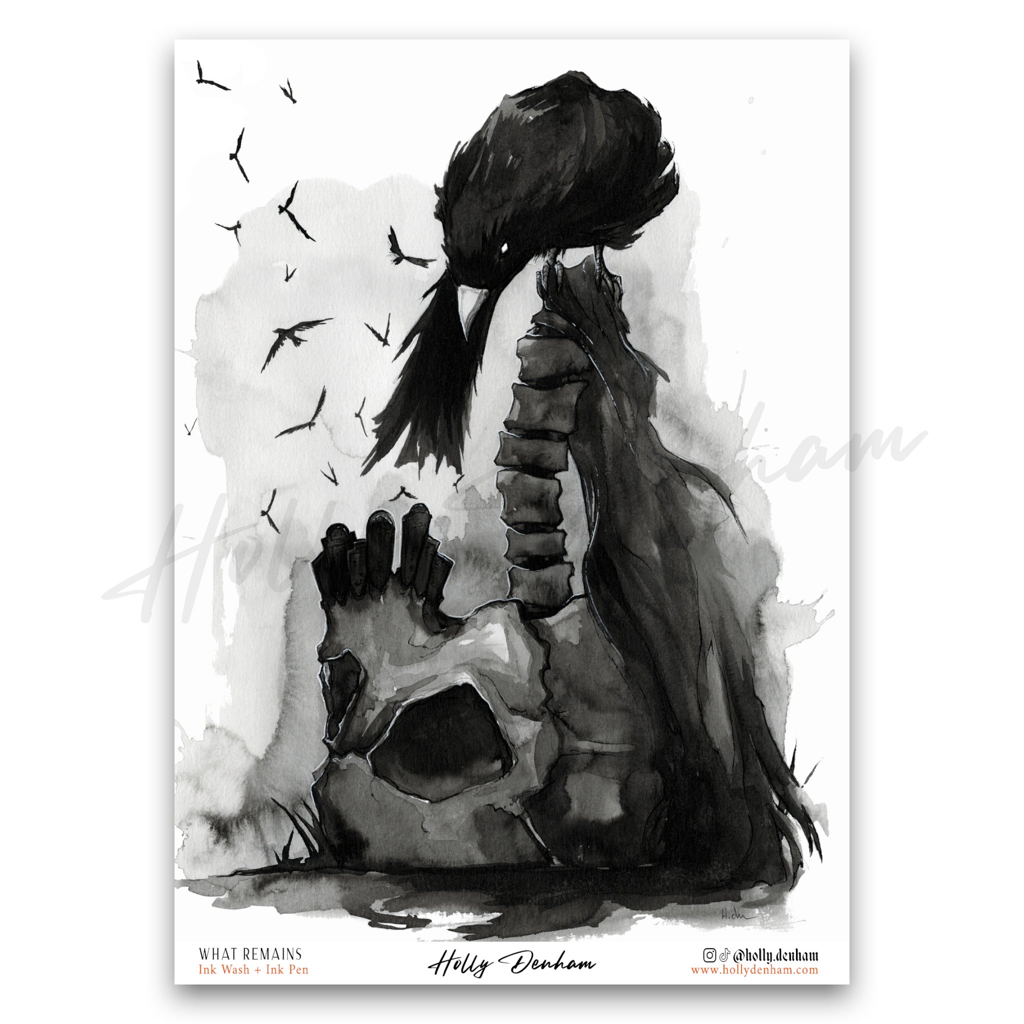 "What Remains" Print