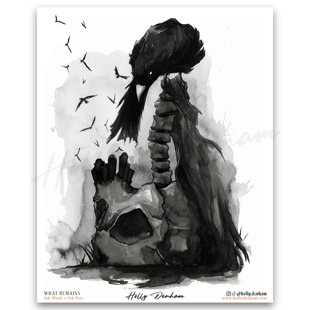 "What Remains" Print