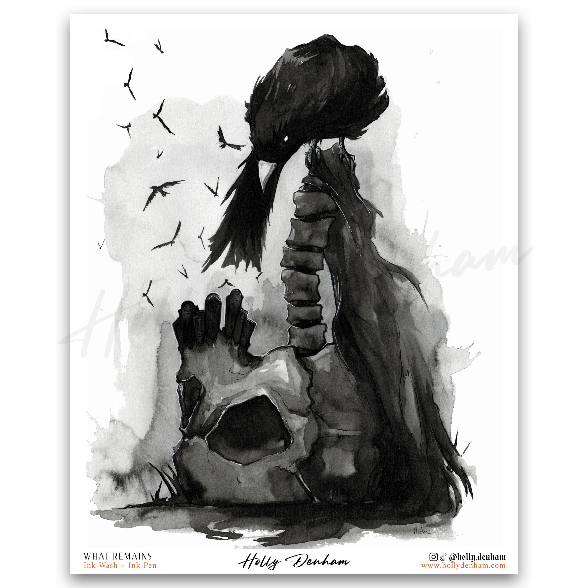 "What Remains" Print