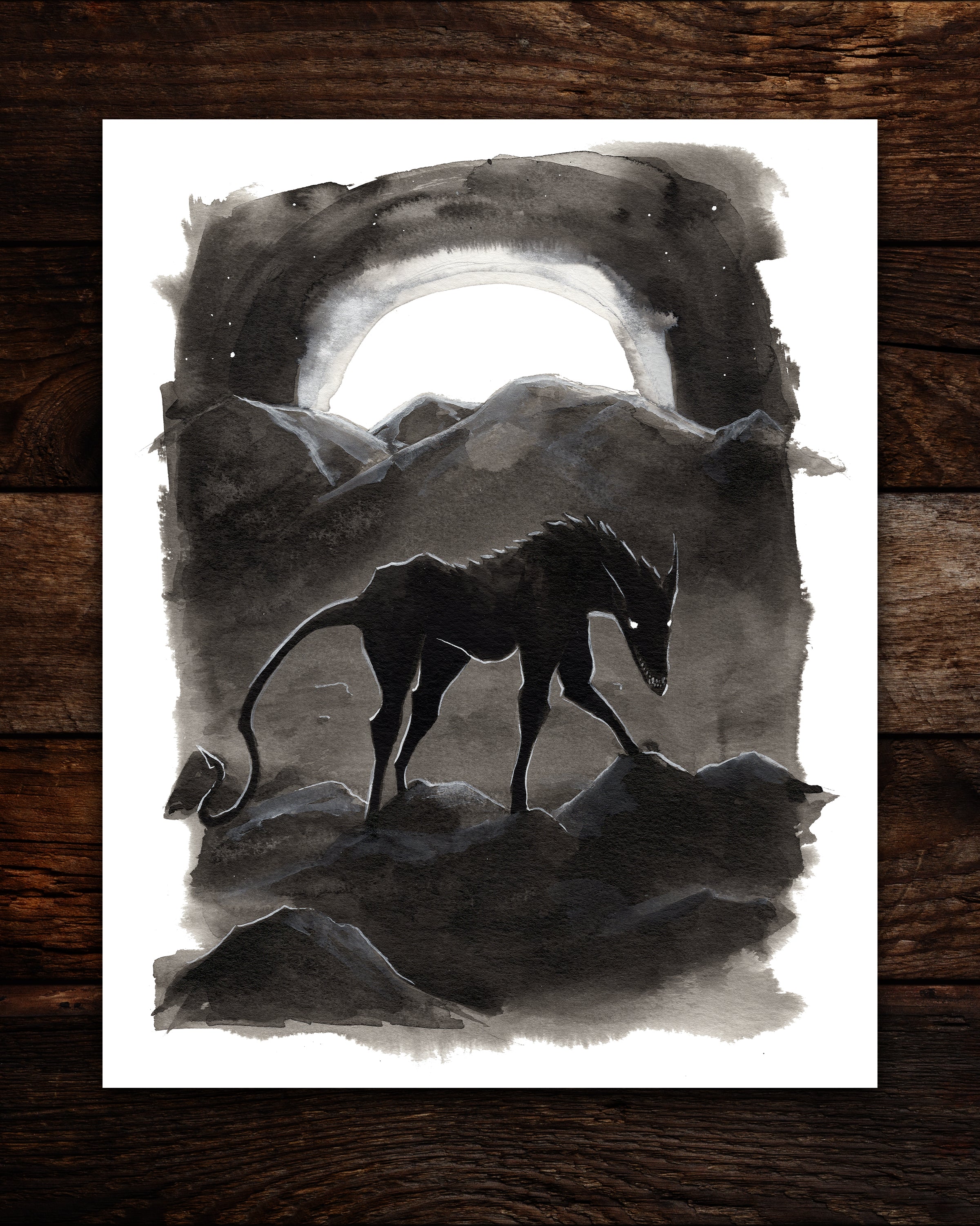 Chupacabra Print