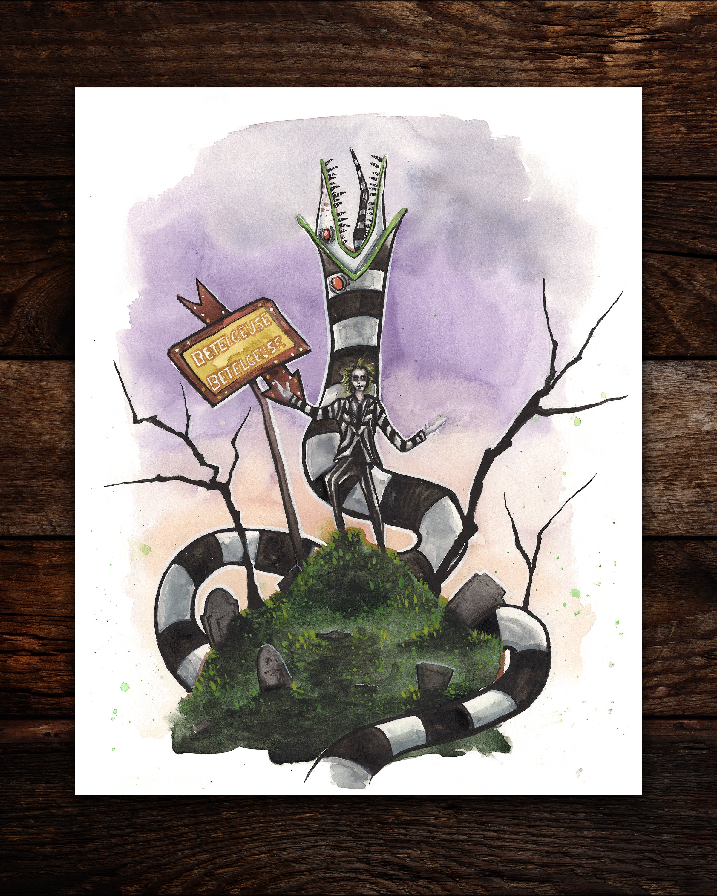 Beetlejuice Print