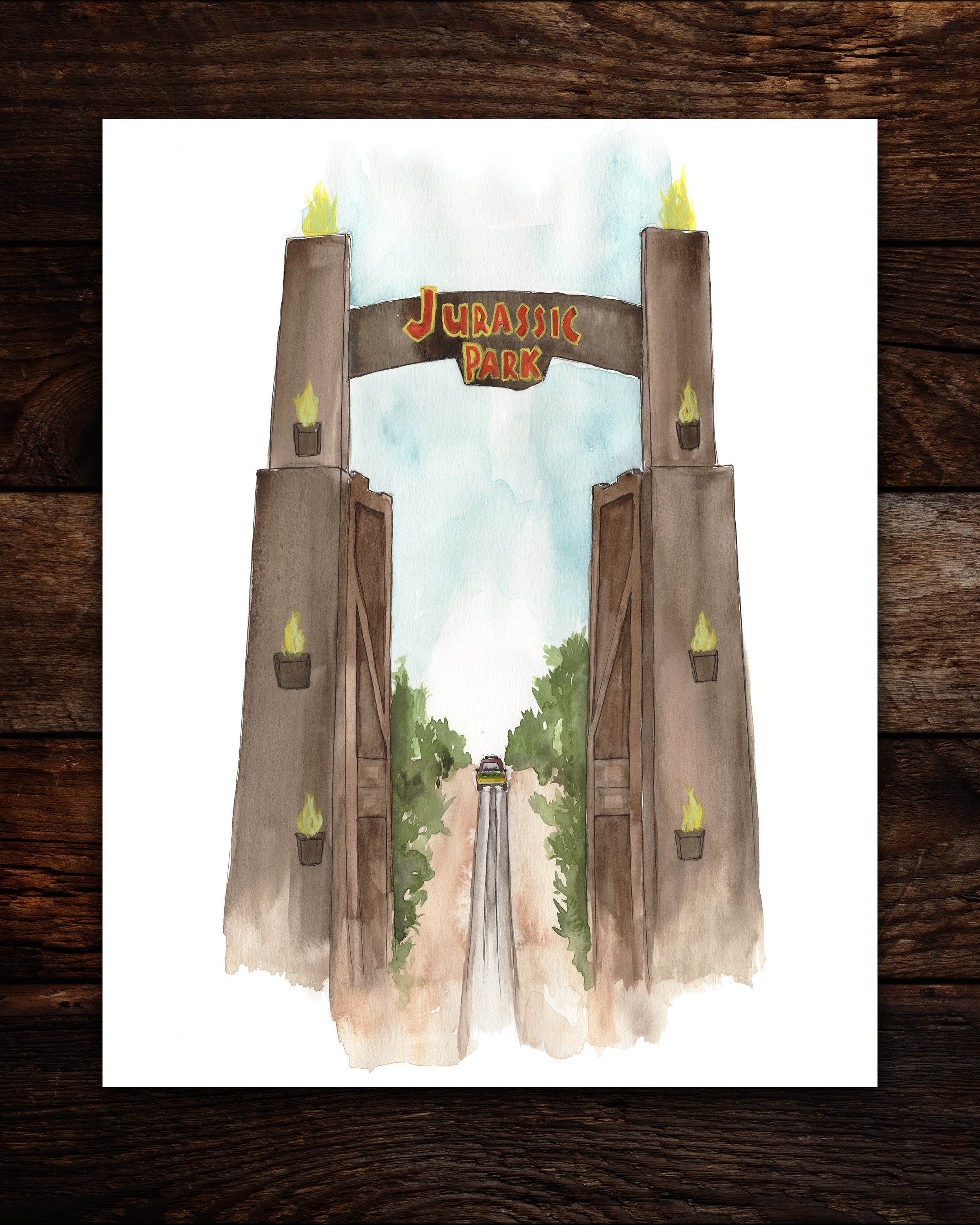 Jurassic Park Gate