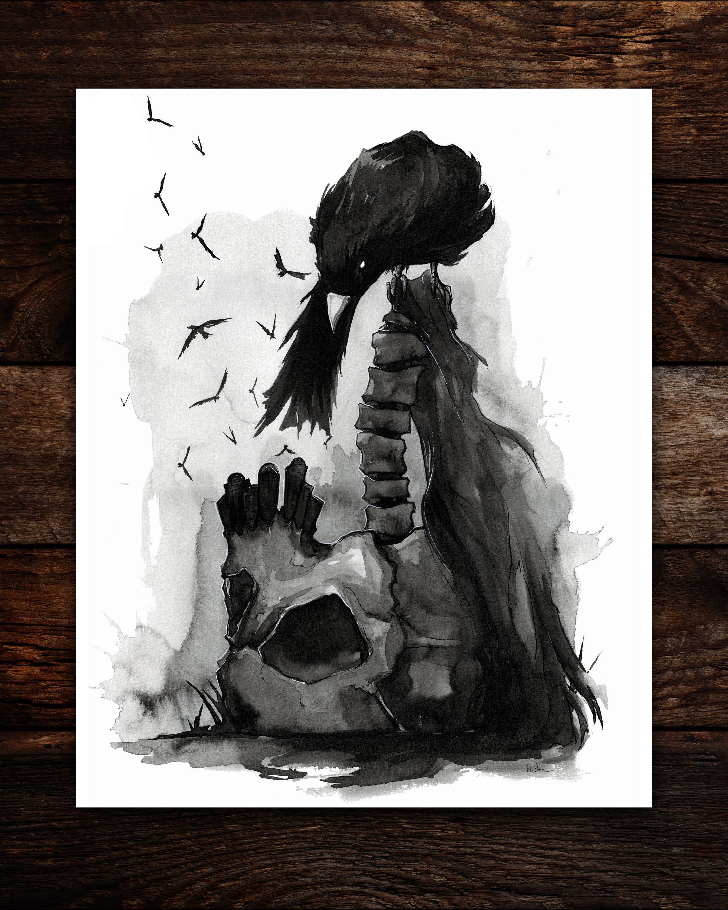 The Crow Print