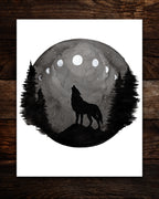 Wolf Print