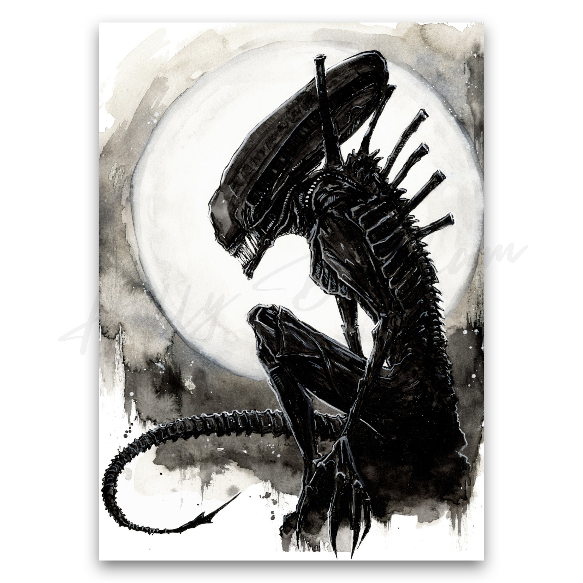"Xenomorph" Print