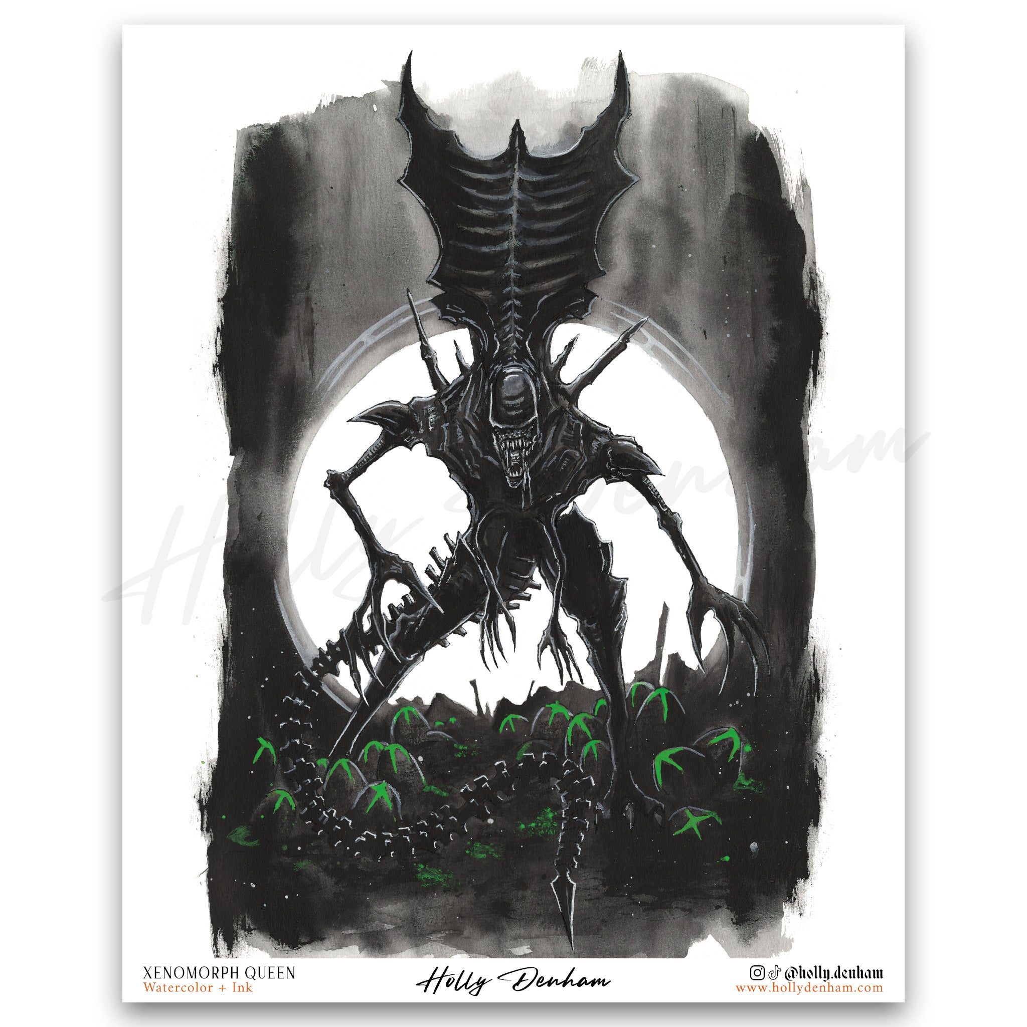 "Xenomorph Queen" Print