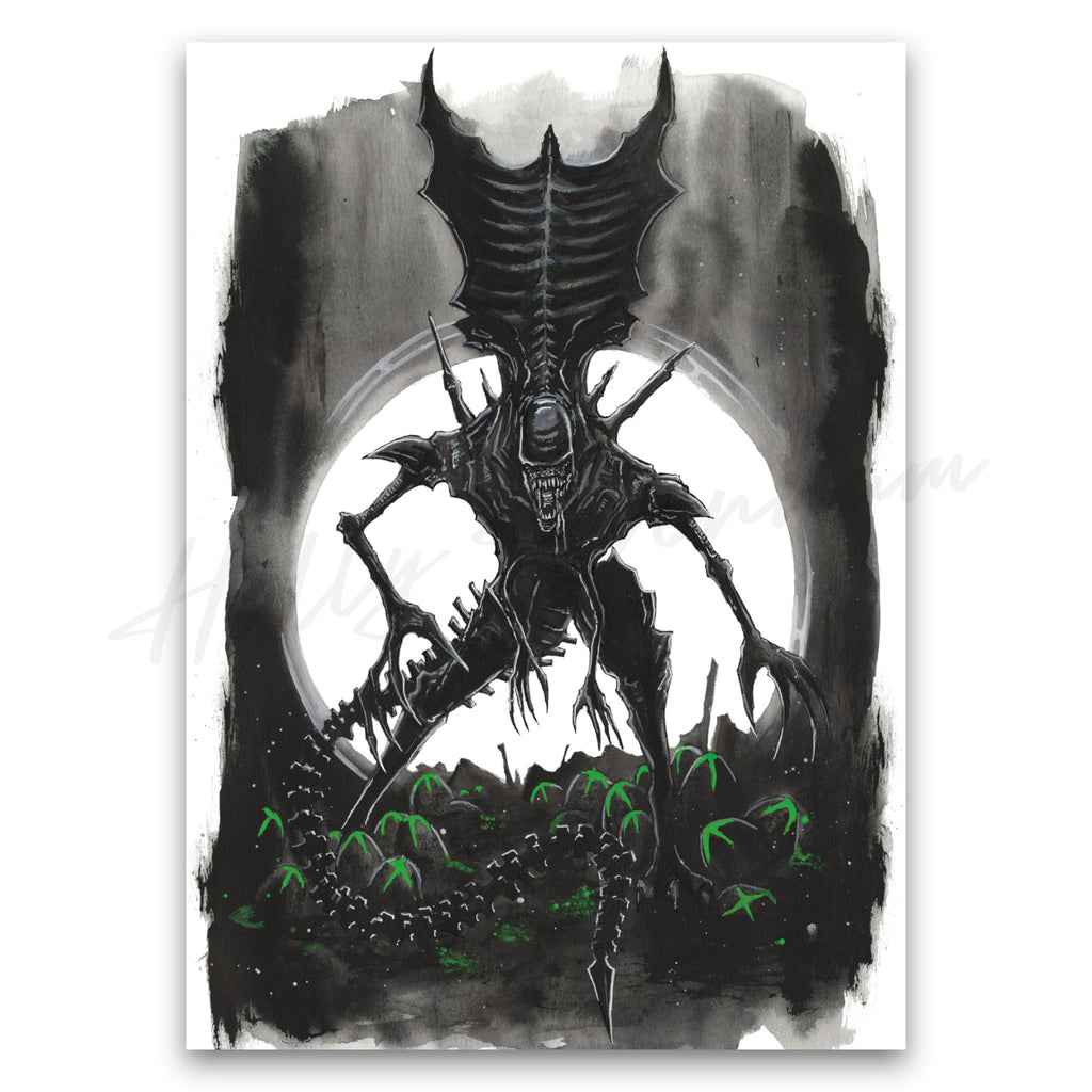 "Xenomorph Queen" Print