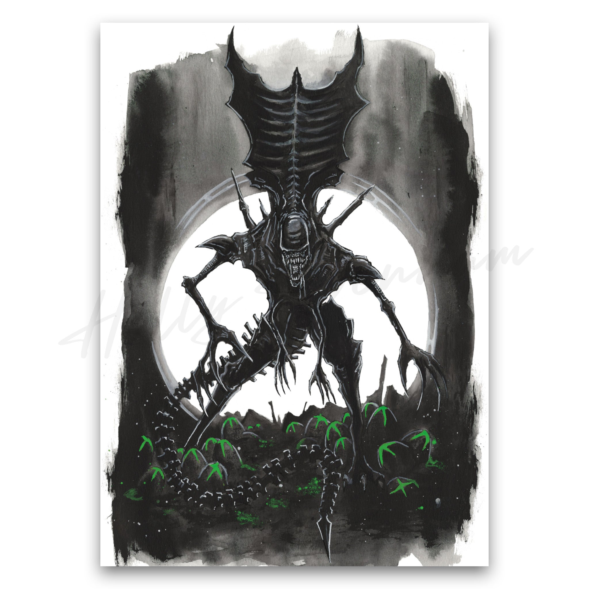 "Xenomorph Queen" Print