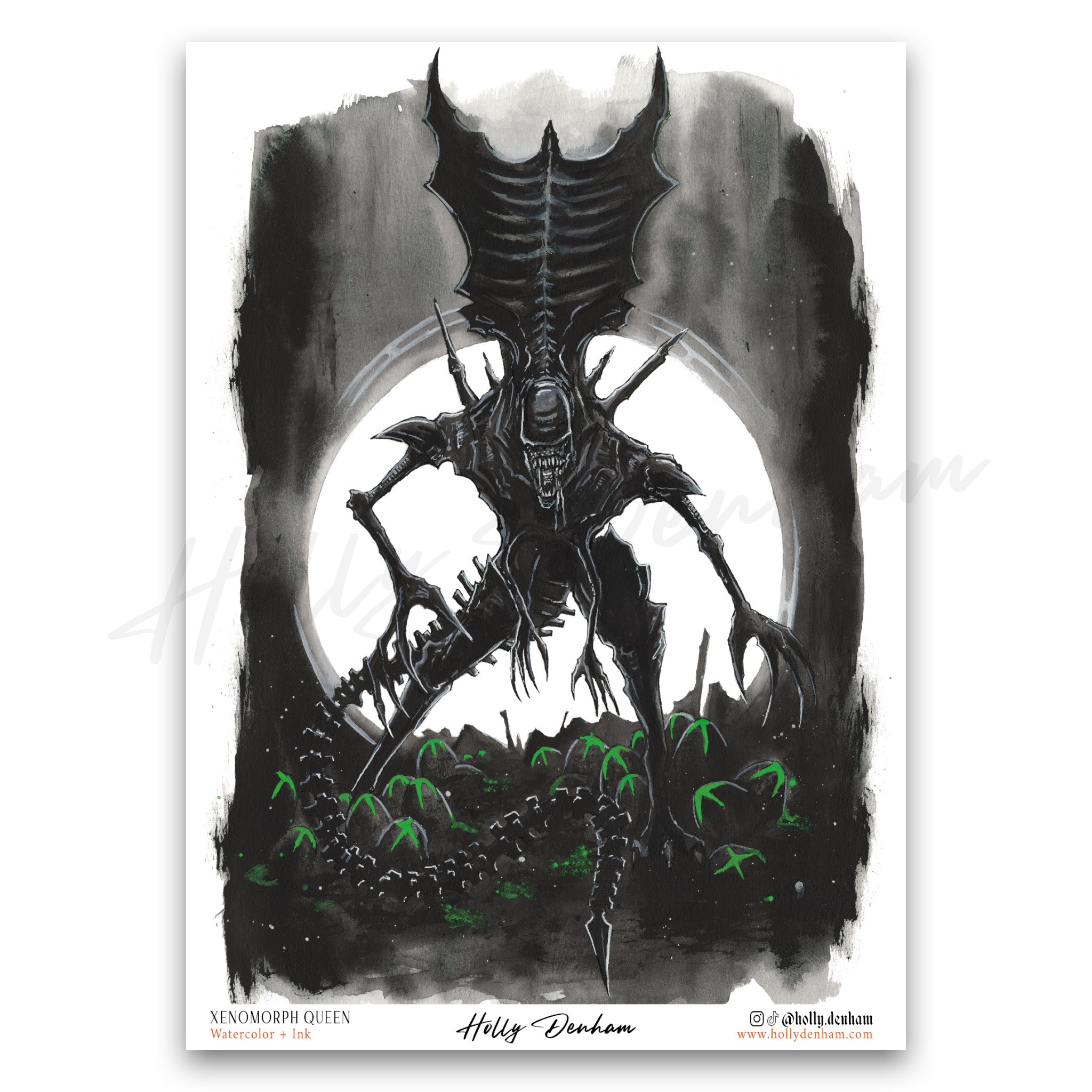 "Xenomorph Queen" Print