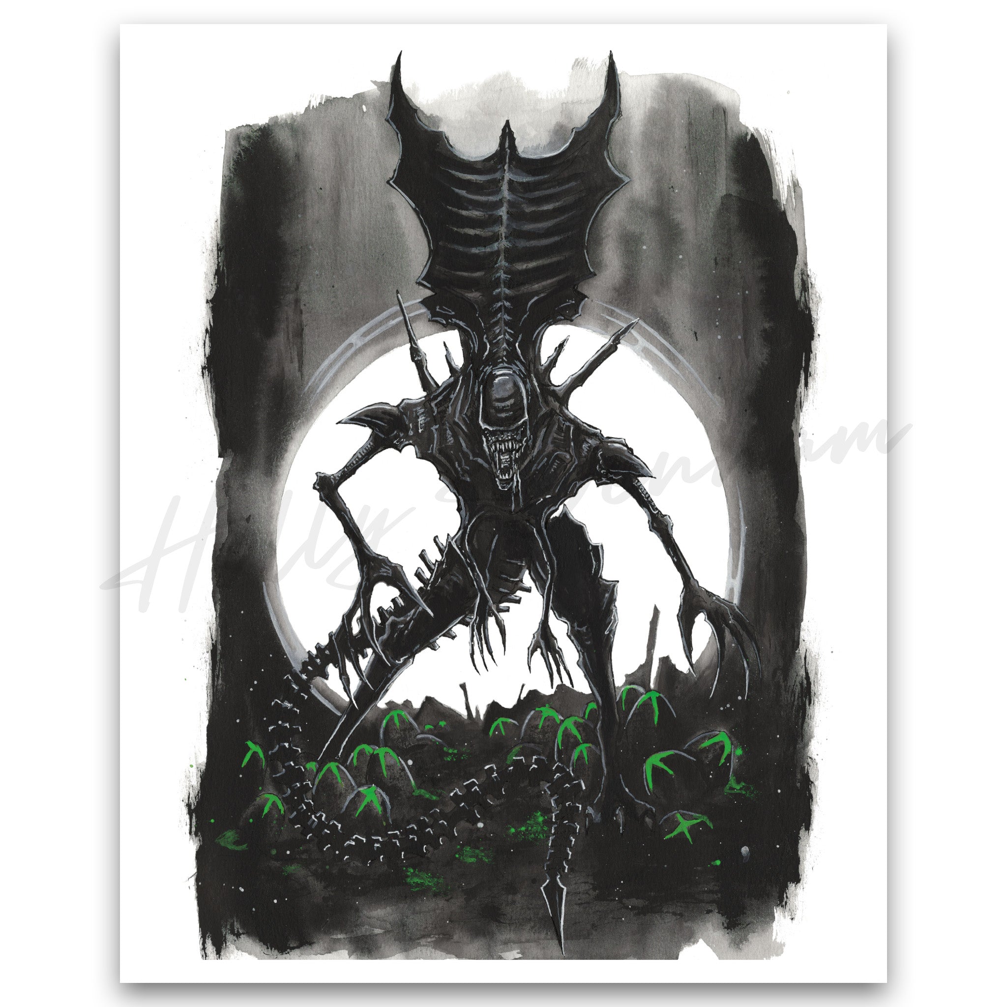"Xenomorph Queen" Print